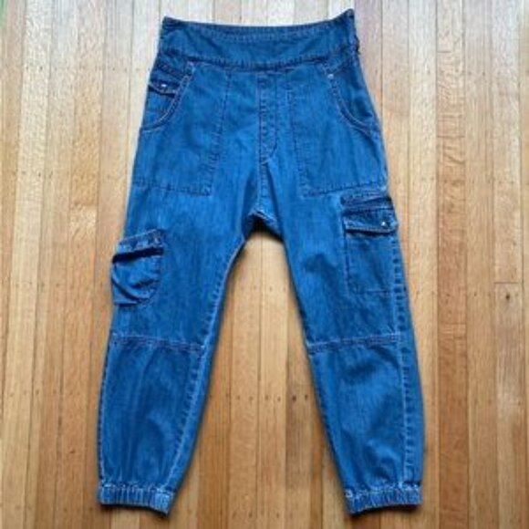 Anthropologie Pilcro High-Rise Cargo Jeans - Picture 2 of 14